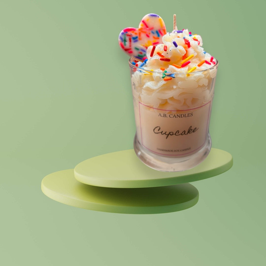 Cupcake candle
